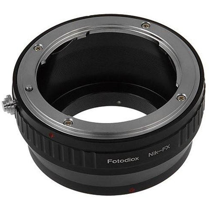 FotodioX Adaptador de Montura para Lente Nikon F a Cámara Fujifilm X Metal Anodizado