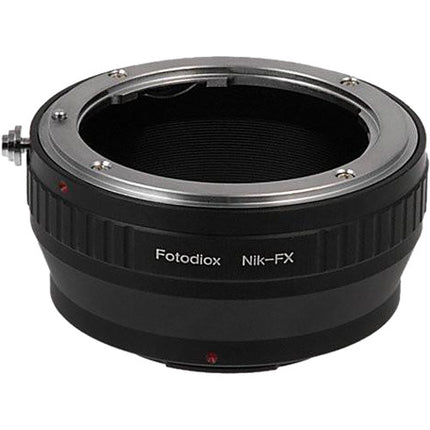 FotodioX Adaptador de Montura para Lente Nikon F a Cámara Fujifilm X Metal Anodizado