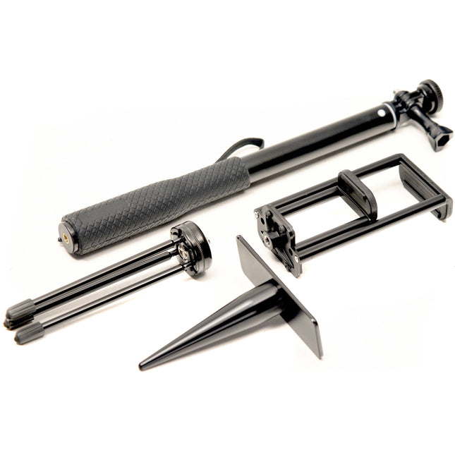 Glide Gear Multi-Pod Trípode Smartphone y Tablet con Monopod y Pinchos