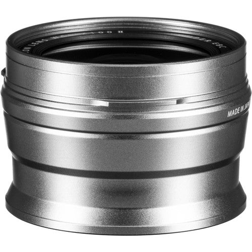 FUJIFILM WCL-X100 II Objetivo Gran Angular 28mm 0.8x Plata
