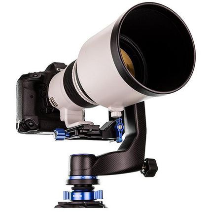 Benro GH5C Cabezal Gimbal Fibra de Carbono Capacidad 30kg Altura 24.6cm con Placa PL100LW