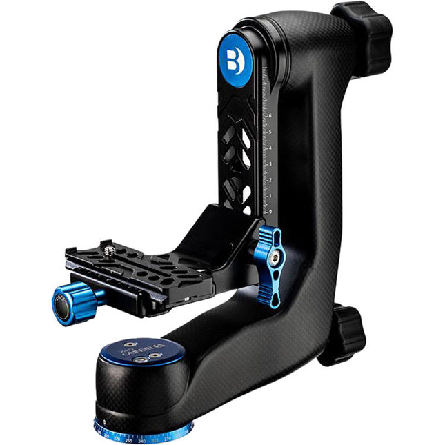 Benro GH5C Cabezal Gimbal Fibra de Carbono Capacidad 30kg Altura 24.6cm con Placa PL100LW