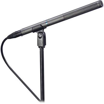 Audio-Technica AT897 Micrófono Shotgun con Filtro 80Hz y Viento