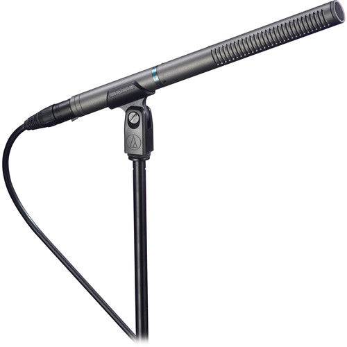 Audio-Technica AT897 Micrófono Shotgun con Filtro 80Hz y Viento