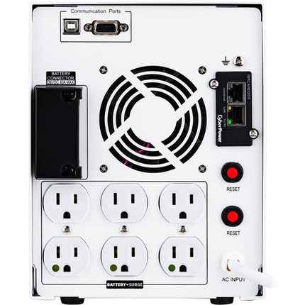 CyberPower M1100XL UPS médico 1100 VA 800W 6 salidas NEMA garantía limitada