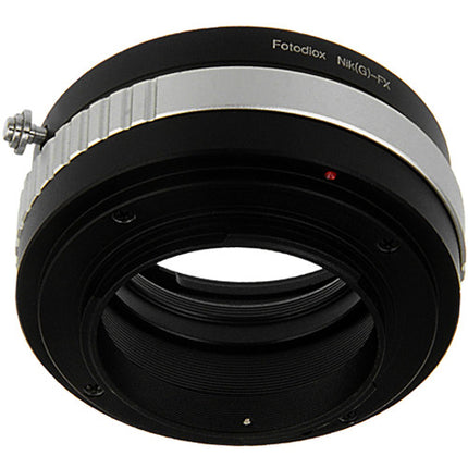 FotodioX Adaptador de Montura para Lente Nikon G F-Mount a Fujifilm X con Control de Apertura