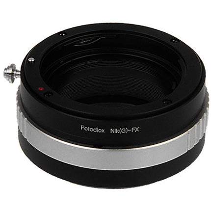 FotodioX Adaptador de Montura para Lente Nikon G F-Mount a Fujifilm X con Control de Apertura