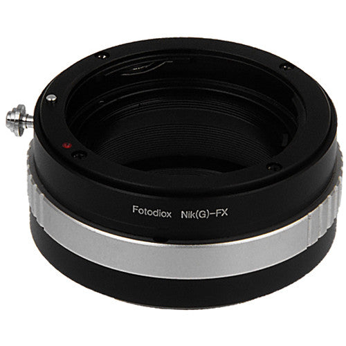 FotodioX Adaptador de Montura para Lente Nikon G F-Mount a Fujifilm X con Control de Apertura