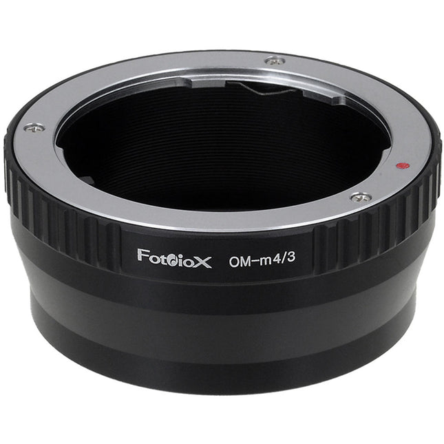 FotodioX Adaptador de Montura para Lente Olympus OM a Micro Cuatro Tercios con Enfoque Infinito