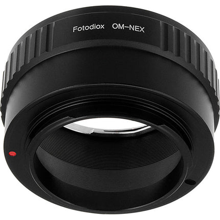 FotodioX Adaptador de Montura Olympus OM a Sony Alpha E-Mount aluminio anodizado