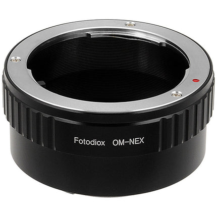 FotodioX Adaptador de Montura Olympus OM a Sony Alpha E-Mount aluminio anodizado