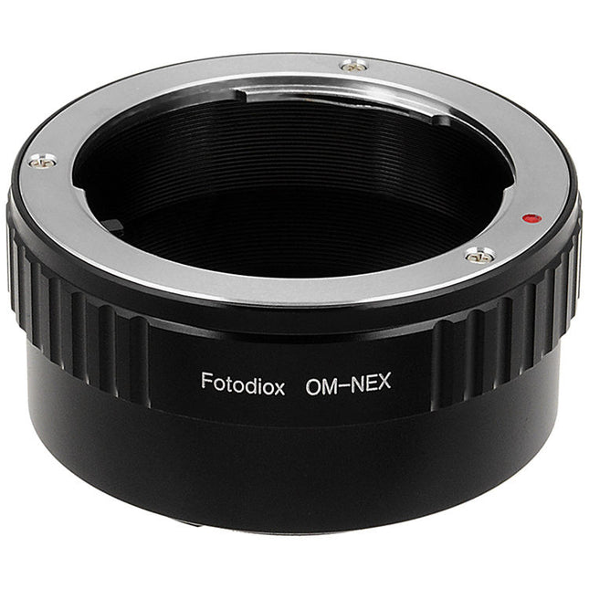 FotodioX Adaptador de Montura Olympus OM a Sony Alpha E-Mount aluminio anodizado