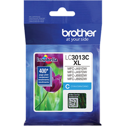 Cartucho de tinta Brother LC3013 alto rendimiento cian para MFC-J491DW MFC-J497DW MFC-J690DW MFC-J895DW
