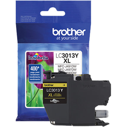 Cartucho de Tinta Amarilla Brother LC3013 Alto Rendimiento para MFC-J491DW MFC-J497DW