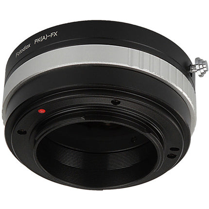 FotodioX Adaptador de Montura para Objetivos Pentax K a Cámara Fujifilm X Metal Chrome