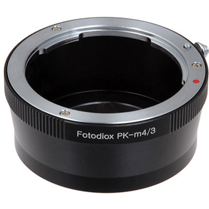 FotodioX Adaptador de Montura para Lente Pentax K a Micro Cuatro Tercios con Enfoque Infinito