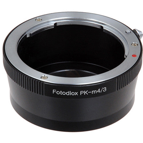 FotodioX Adaptador de Montura para Lente Pentax K a Micro Cuatro Tercios con Enfoque Infinito