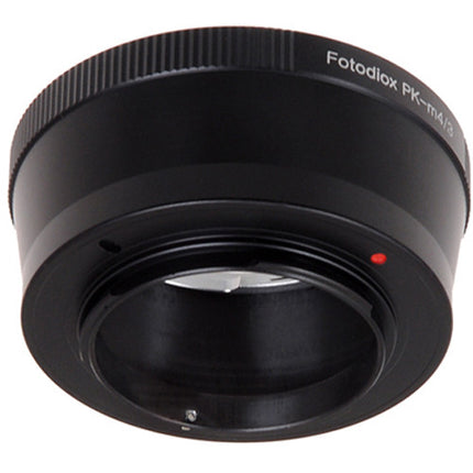 FotodioX Adaptador de Montura para Lente Pentax K a Micro Cuatro Tercios con Enfoque Infinito
