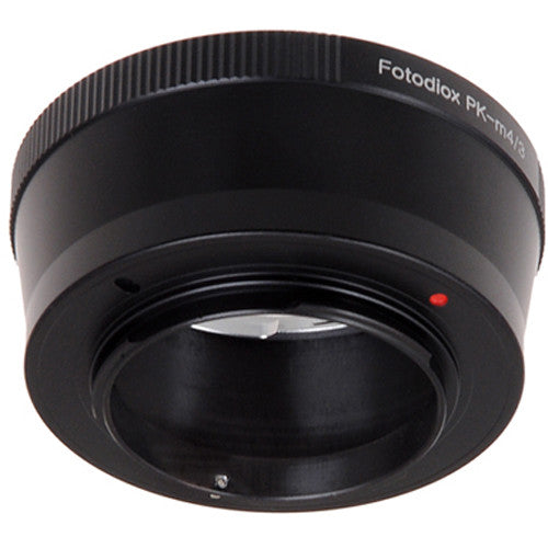 FotodioX Adaptador de Montura para Lente Pentax K a Micro Cuatro Tercios con Enfoque Infinito