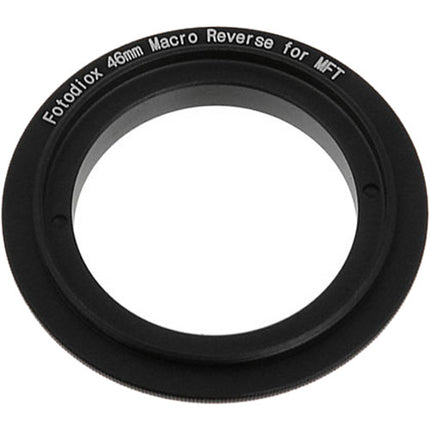 FotodioX 46mm Anillo Adaptador Macro Reverso para Cámaras Micro Cuatro Tercios