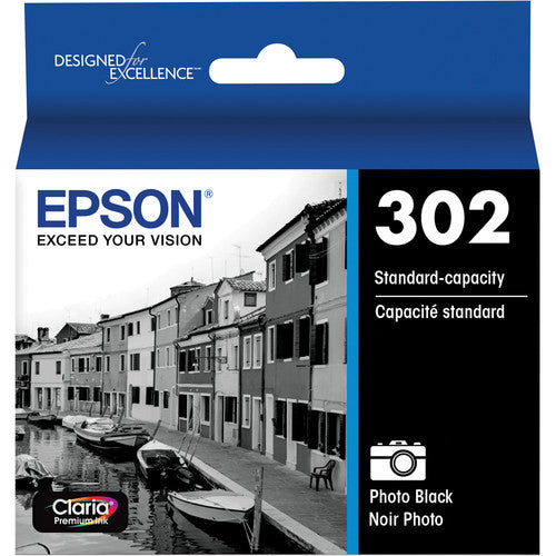 Cartucho de Tinta Epson Claria Premium 302 Capacidad Estándar Negro Foto XP-6000