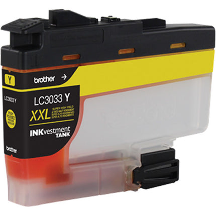 Brother LC3033 Cartucho de Tinta Amarillo Super Rendimiento para MFC-J995DW XL