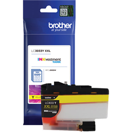 Brother LC3033 Cartucho de Tinta Amarillo Super Rendimiento para MFC-J995DW XL