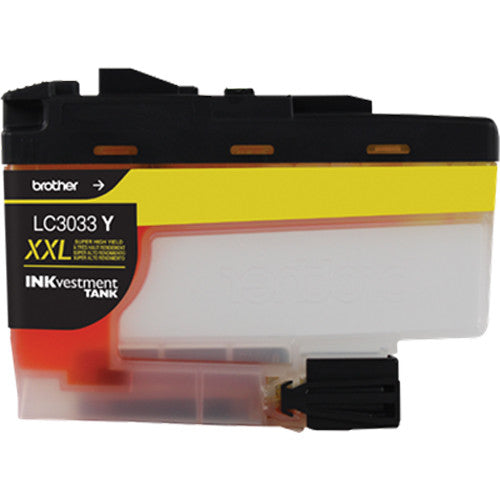 Brother LC3033 Cartucho de Tinta Amarillo Super Rendimiento para MFC-J995DW XL