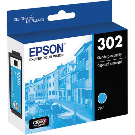 Tinta Epson Claria Premium 302 Capacidad Estándar Cyan para XP-6000