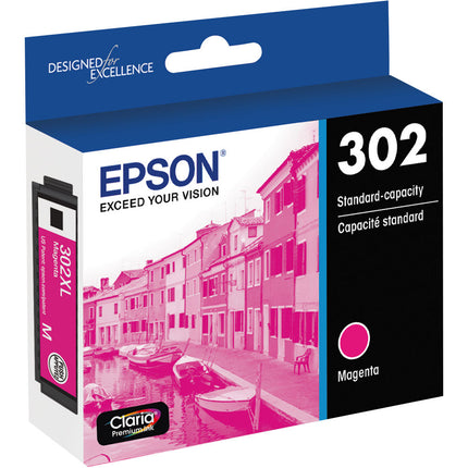 Cartucho de tinta Epson Claria Premium 302 Magenta capacidad estándar para Expression Premium XP-6000