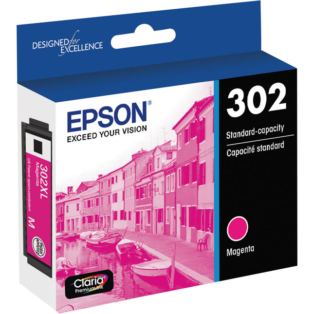 Cartucho de tinta Epson Claria Premium 302 Magenta capacidad estándar para Expression Premium XP-6000