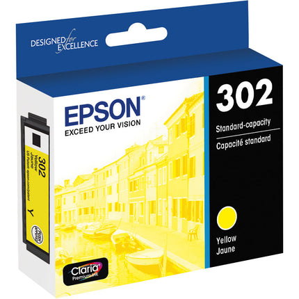 Cartucho de Tinta Amarillo Epson Claria Premium 302 para Expression Premium XP-6000