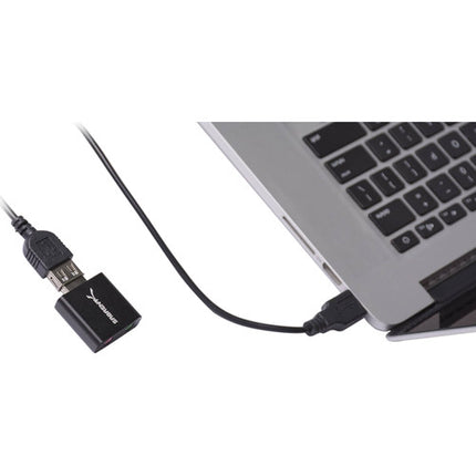 Sabrent Adaptador de Sonido Externo USB 2.0 3.5mm Estéreo con Micrófono 0.6m