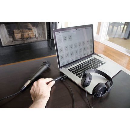 Sabrent Adaptador de Sonido Externo USB 2.0 3.5mm Estéreo con Micrófono 0.6m