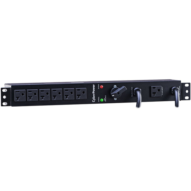 CyberPower MBP20A6 PDU bypass mantenimiento 120V 6 tomas rack 1RU