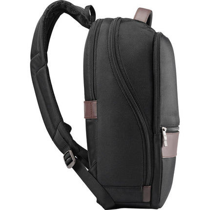 Samsonite Kombi Mochila Pequeña Negros Marrones para Laptop 14" con Bolsillos Acolchados