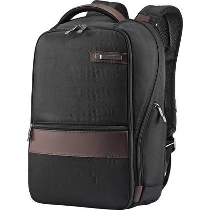 Samsonite Kombi Mochila Pequeña Negros Marrones para Laptop 14" con Bolsillos Acolchados