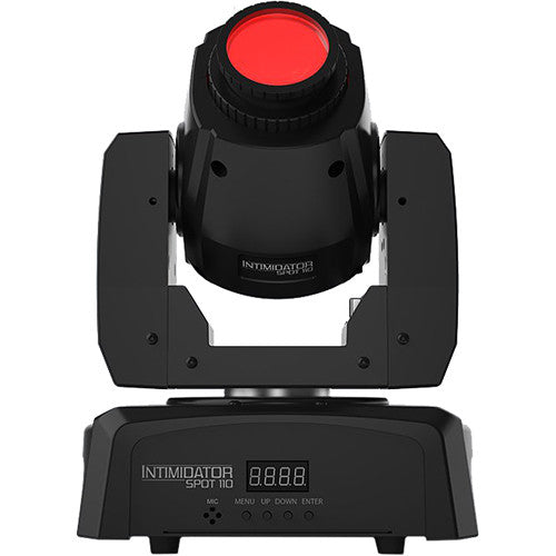 CHAUVET DJ Intimidator Spot 110 Luz Móvil LED 10W Ángulo 13° Pan/Tilt 540°/270°