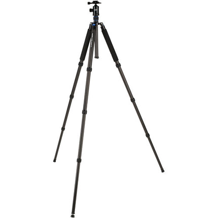 Davis & Sanford Traverse TR684C-36 Trípode de Fibra de Carbono 68 Pulgadas Capacidad 18 lb con Cabezal de Bola Dual y Columna Corta