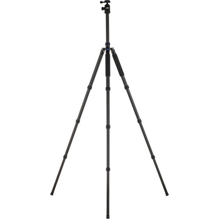 Davis & Sanford Traverse TR684C-36 Trípode de Fibra de Carbono 68 Pulgadas Capacidad 18 lb con Cabezal de Bola Dual y Columna Corta