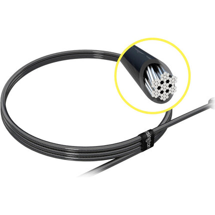 Kensington N17 Candado con Cable 6 Pies Acero Carbono para Ranuras en Cuña