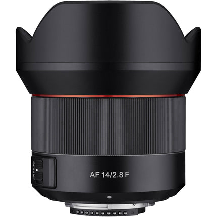 Rokinon AF 14mm f/2.8 Lente para Nikon F Formato FX con Autofocus