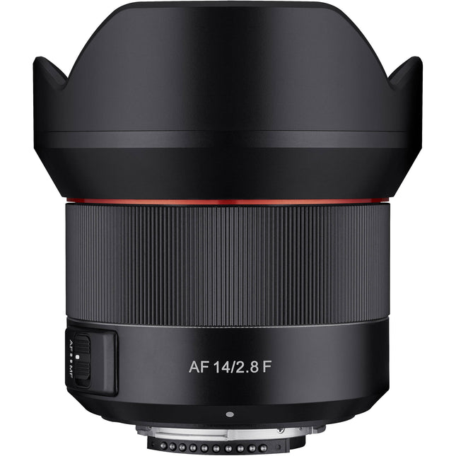 Rokinon AF 14mm f/2.8 Lente para Nikon F Formato FX con Autofocus