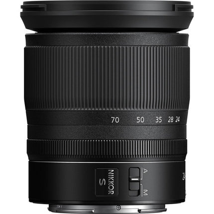 Nikon NIKKOR Z 24-70mm f4 S Objetivo Z-Mount formato FX con filtro UV 72mm
