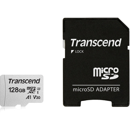 Transcend 128GB 300S microSDXC UHS-I Clase 10 con Adaptador SD