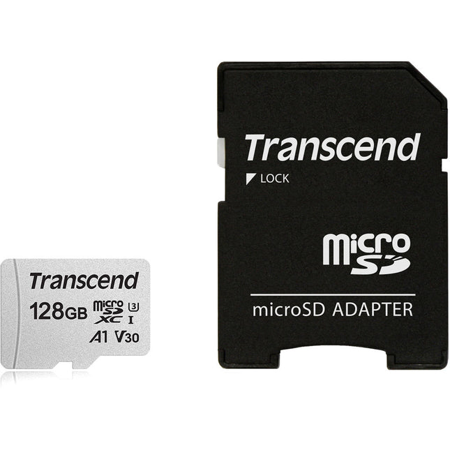 Transcend 128GB 300S microSDXC UHS-I Clase 10 con Adaptador SD