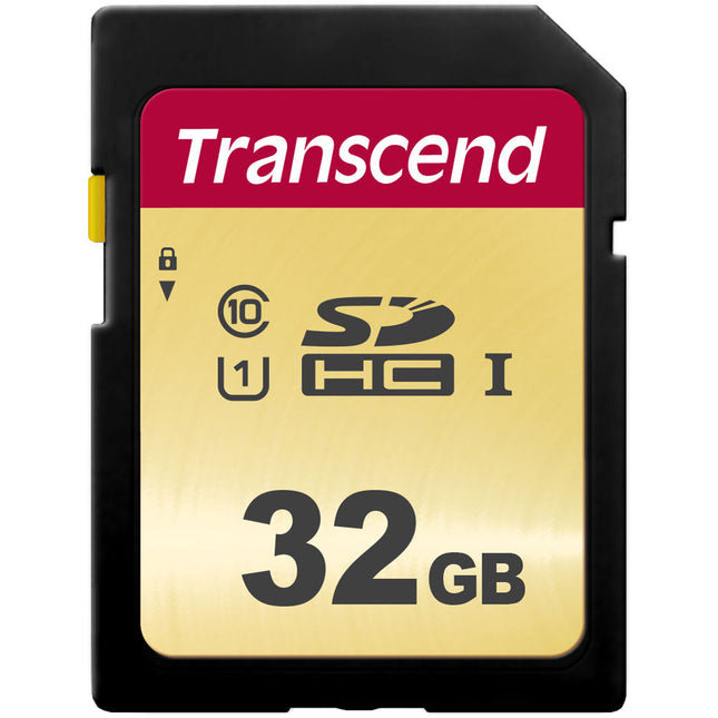 Transcend 32GB 500S Tarjeta de Memoria SDHC UHS-I Clase 10 95MB/s
