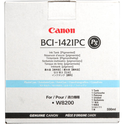 Canon BCI-1421PC Tinta Foto Cian 330 ml para Impresoras Inkjet
