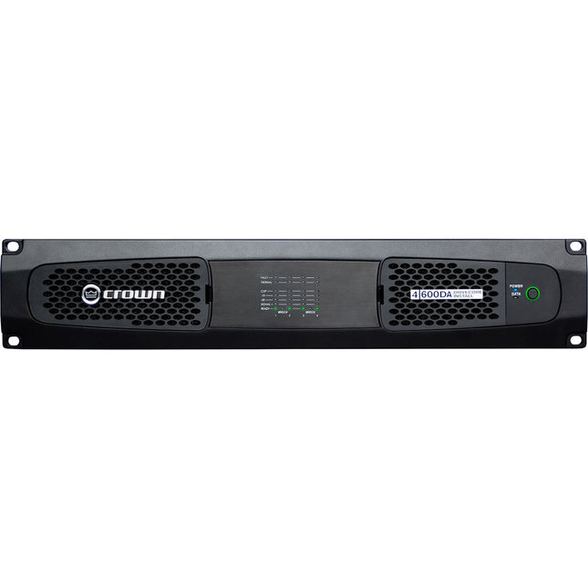 Crown Audio DCi 4/600DA Amplificador 4 Canales 600W por Canal con Dante AES67