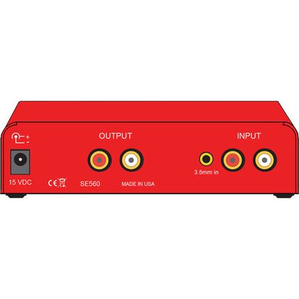 Bellari SE560 Sonic Enhancer y Preamplificador para Tocadiscos con 19.1 dB de Ganancia